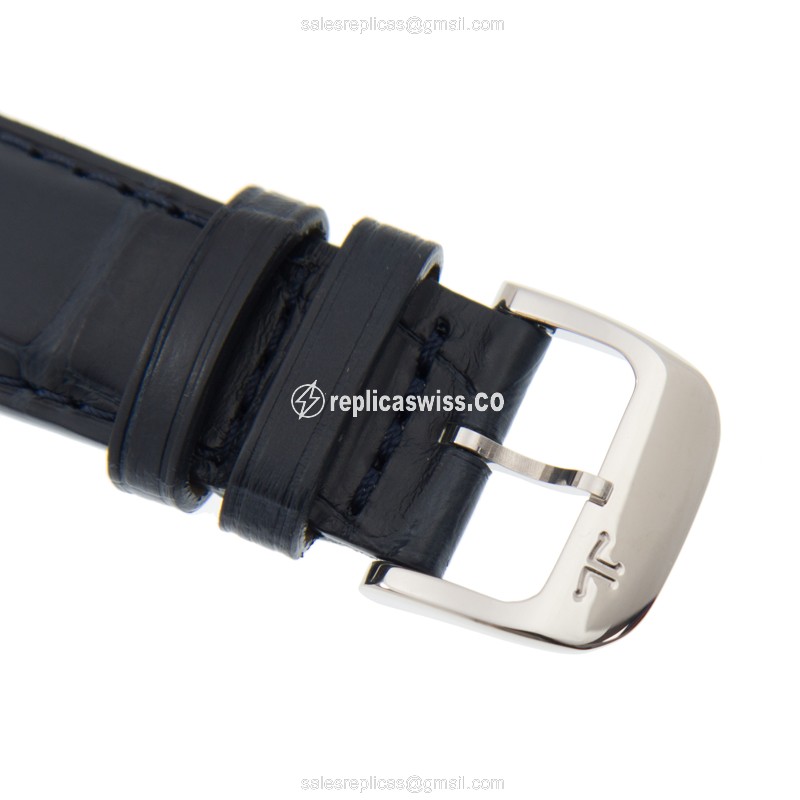 Jaeger-Lecoultre Q1548530 Master Ultra Thin - Auto - Silver Dial - Black Alligator - Sapphire Crystal - View 4