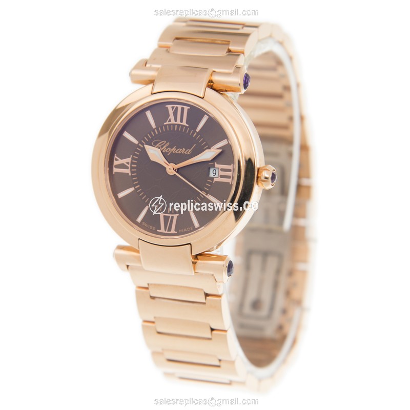 Chopard 384238-5006 IMPERIALE Quartz 18kt Rose Gold - View 3