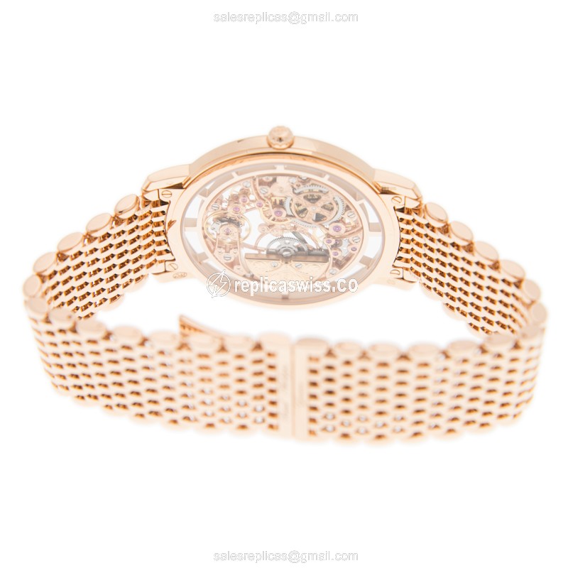 Patek Philippe 5180-1R-001 Replica - Automatic - 18kt Rose Gold - Skull Dial - View 4
