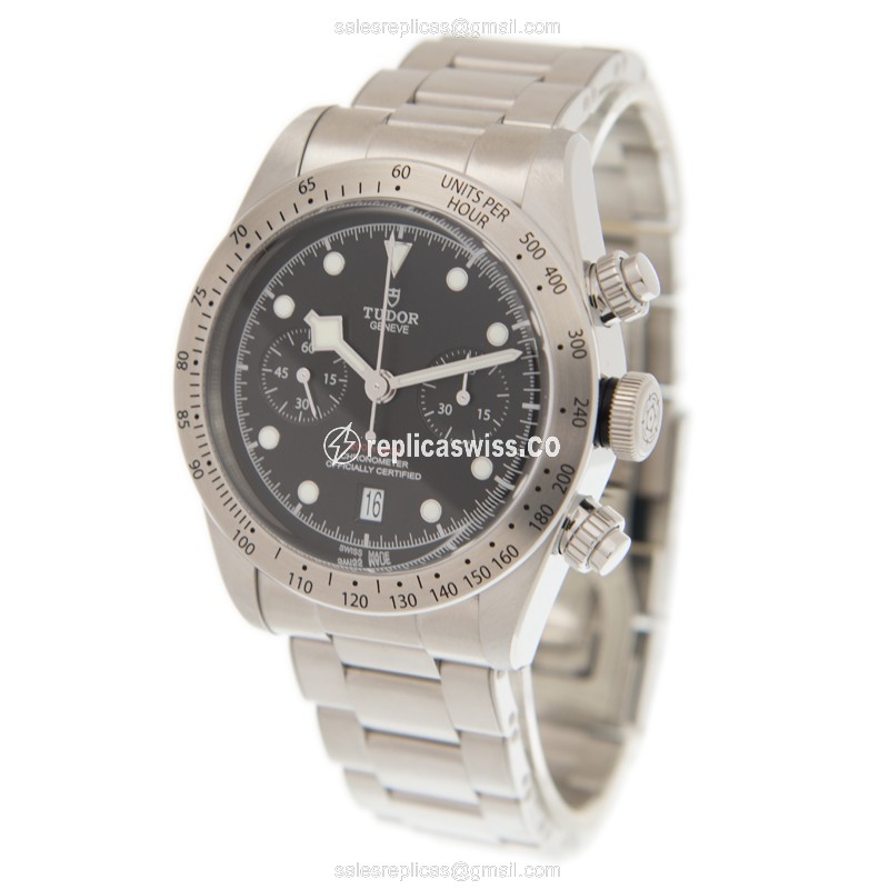 Tudor 79350 BLACK BAY CHRONO Automatic Stainless Steel - View 3