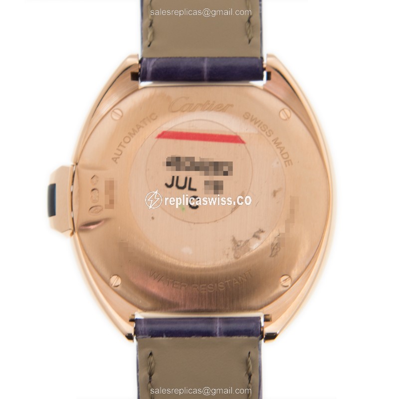 Cartier WJCL0038 CLe DE CARTIER Automatic 18kt Rose Gold - View 3