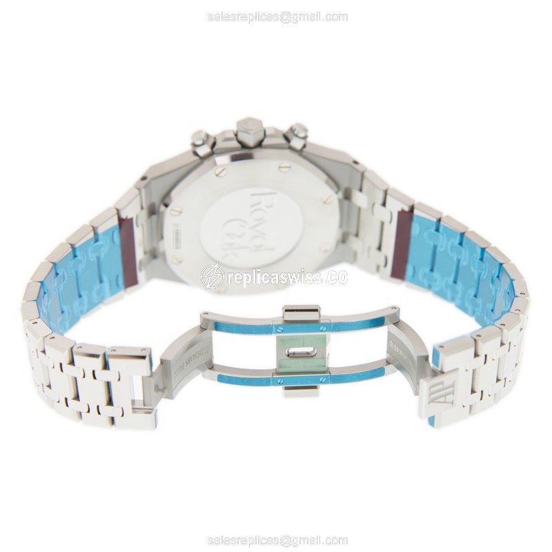 AP 26331ST.OO.1220ST.03 Replica - Automatic - Steel - Silver Dial - Steel Strap Clasp - View 4