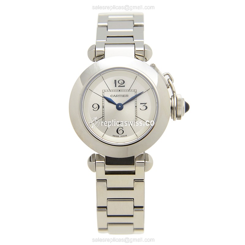 Cartier W3140007 PASHA DE CARTIER Quartz Stainless Steel - View 2