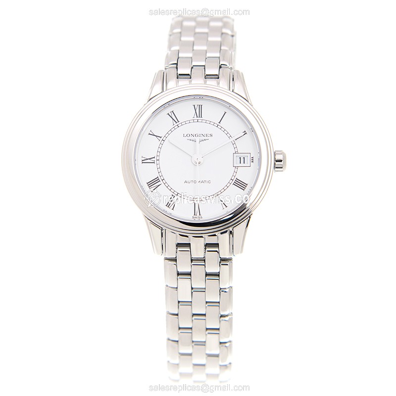 Rolex L4.274.4.21.6 Replica - Automatic - White Dial, Steel Case & Strap - View 2