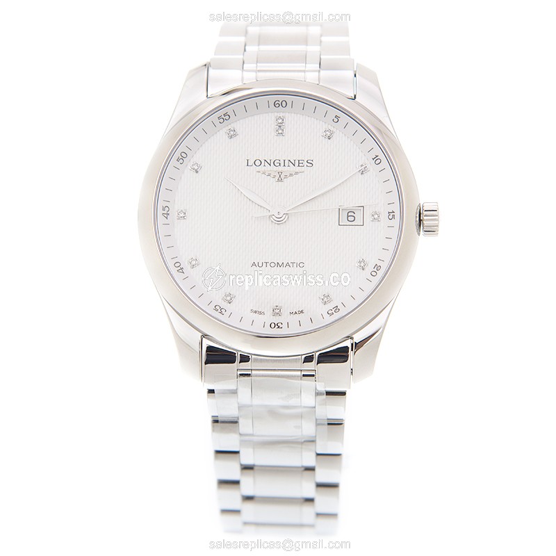 Rolex Submariner Replica - Automatic | Stainless Steel Case | White Dial, Silver Clasp & Steel Strap - View 2