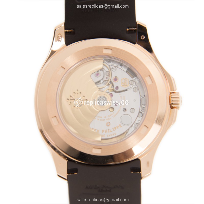 Patek Philippe 5167R-001 AQUANAUT Automatic 18kt Rose Gold - View 3