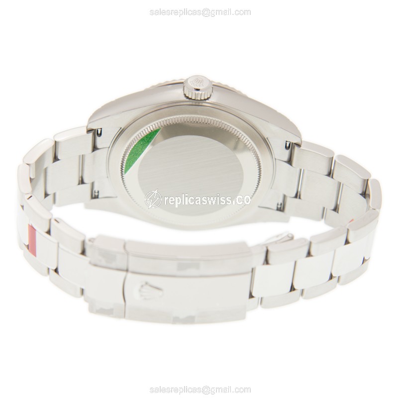 Rolex 326934-0001 Replica - Automatic - 18kt White Gold & Steel Case - White Dial - View 4