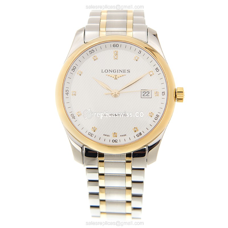 Longines L2.793.5.97.7 Replica - Automatic - Rose Gold - White Dial - View 2