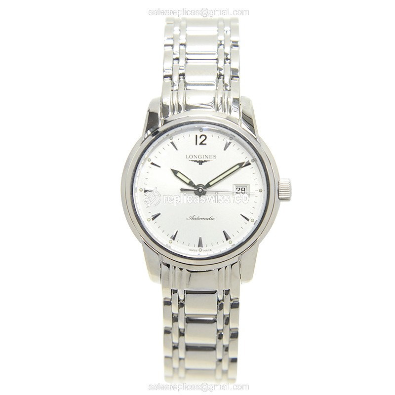 Rolex L2.563.4.72.6 SAINT IMIER Replica - Automatic | Steel Case, Silver Dial, Silver Strap - View 2