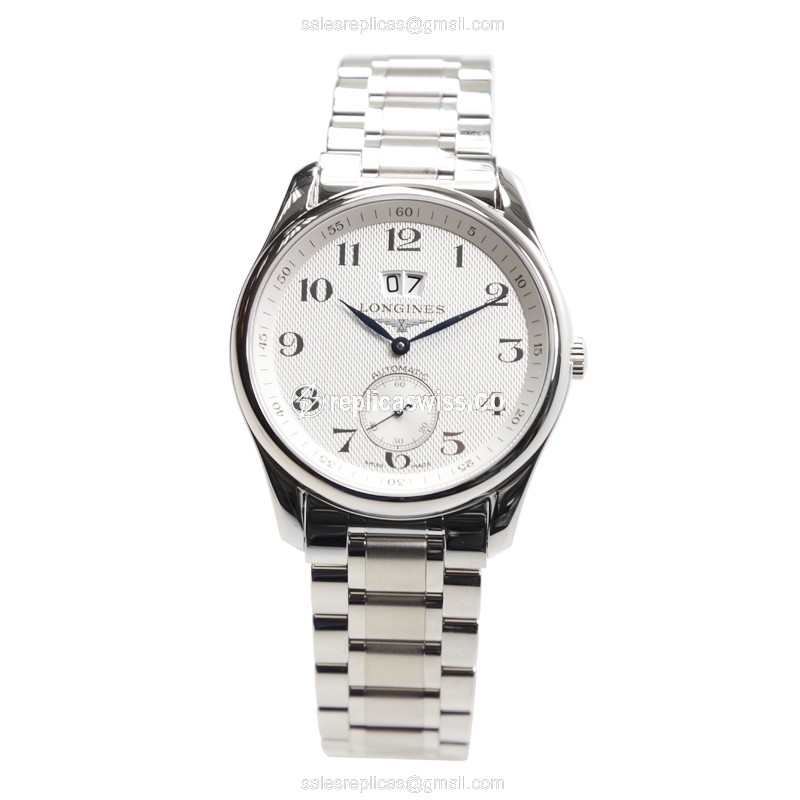 Longines L2.676.4.78.6 Replica | Automatic | White Dial | Steel Strap | Sapphire Crystal - View 2