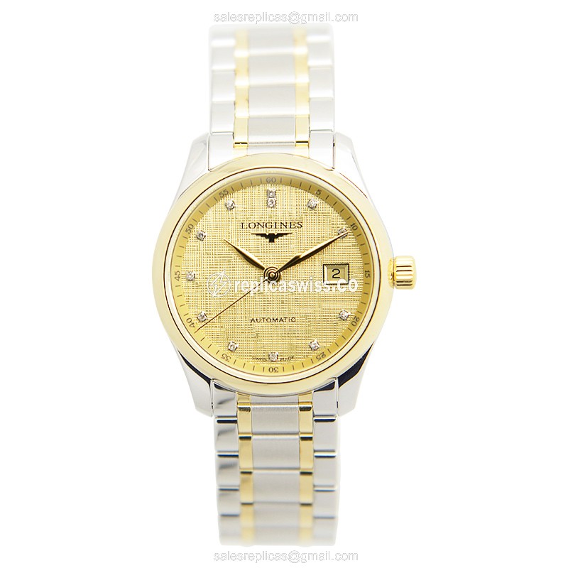 Longines Master Replica - Gold-Plated, Steel Case - Automatic - View 2