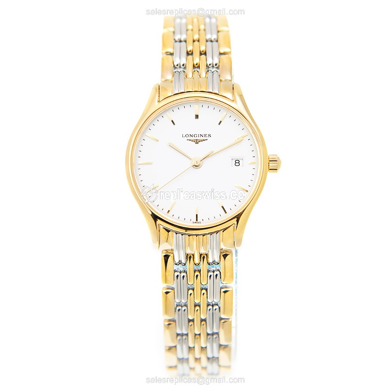Longines L4.259.2.12.7 LONGINES LYRE Quartz Gold-Plated & Stainless Steel - View 2