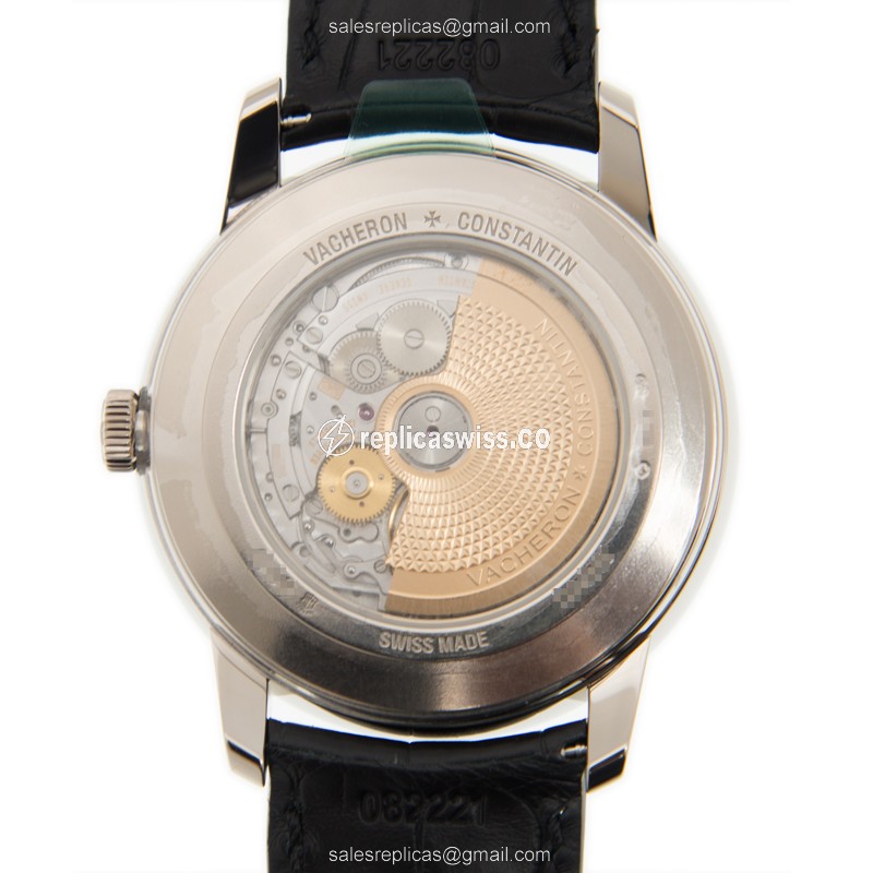 Vacheron Constantin 4010U/000G-B330 PATRIMONY TRADITIONELLE Automatic 18kt White Gold - View 3