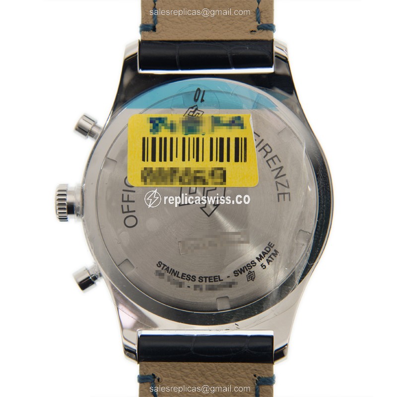 Panerai PAM00716 MARE NOSTRUM - Manual Wind - Steel Case - Blue Dial - Alligator Blue Buckle - View 3