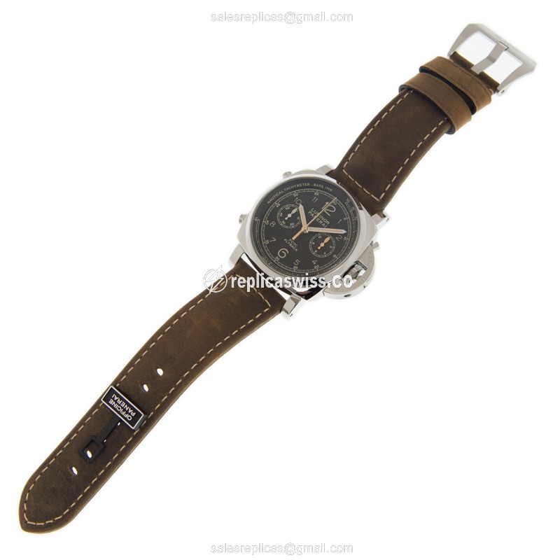 Panerai PAM00653 Replica Watch - Automatic - Steel - Black - View 2