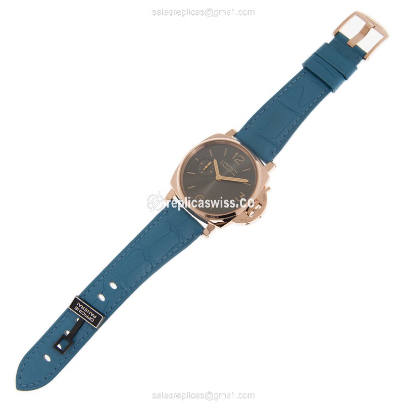 Panerai PAM00677 LUMINOR Manual Wind 18kt Rose Gold - View 2