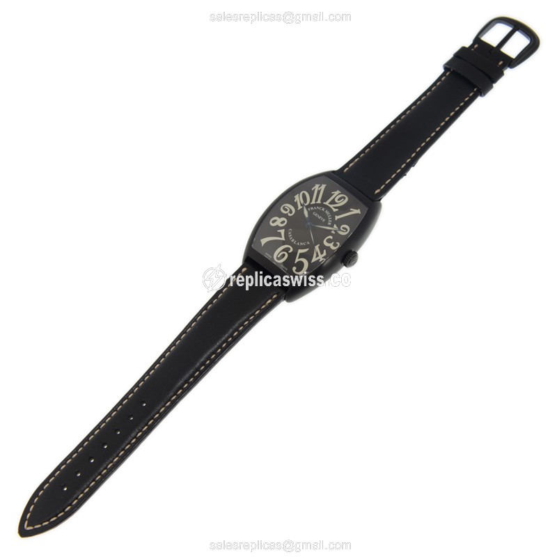 Franck Muller Cintree Curvex Replica - Auto - Steel - Black - View 2