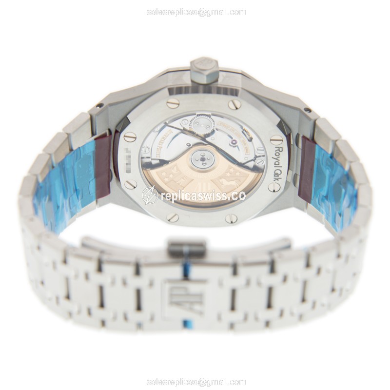 Audemars Piguet 15450ST.OO.1256ST.03 Automatic Steel Blue Dial Silver Steel Clasp - View 4