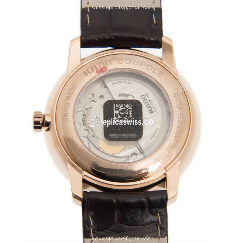 Rado R22877025 COUPOLE CLASSIC Automatic Gold-Plated & Stainless Steel - View 3