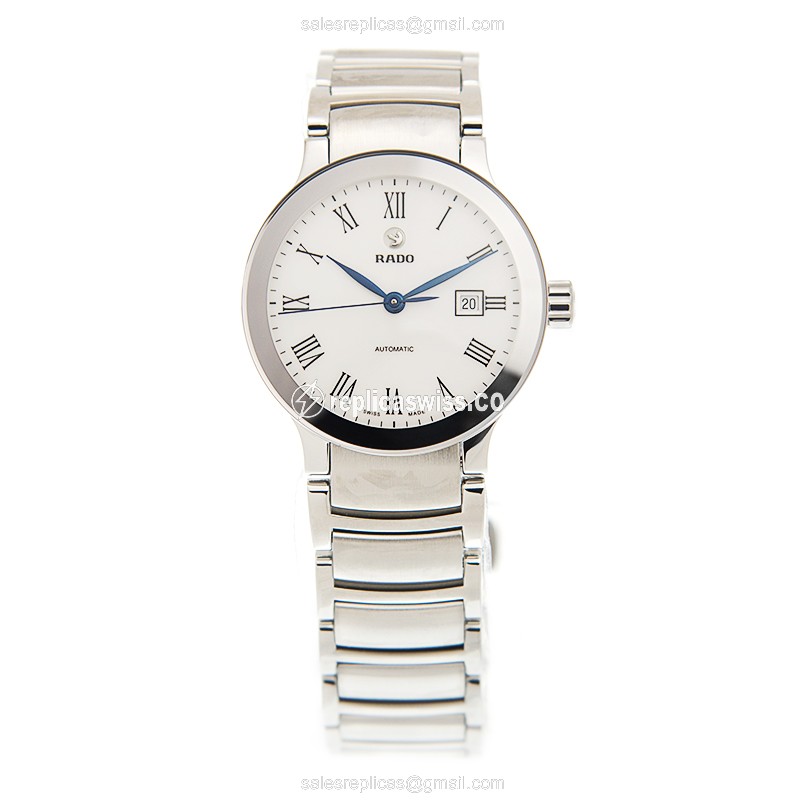 Rado R30940013 Centrix Automatic Steel White Dial Silver Clasp - View 2
