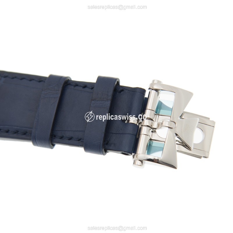 Vacheron Constantin Quai de L'Ile Watch - Auto - Blue Rubber - View 4