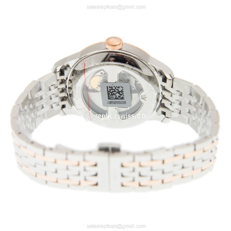 Tissot T-CLASSIC Replica - Automatic - Steel Case - Silver Dial - Diamond Bezel - View 3
