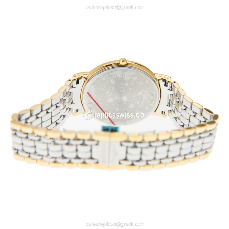 Longines Presence Replica - Quartz - Gold-Plated Case - Gold Dial, Gold Strap - View 4
