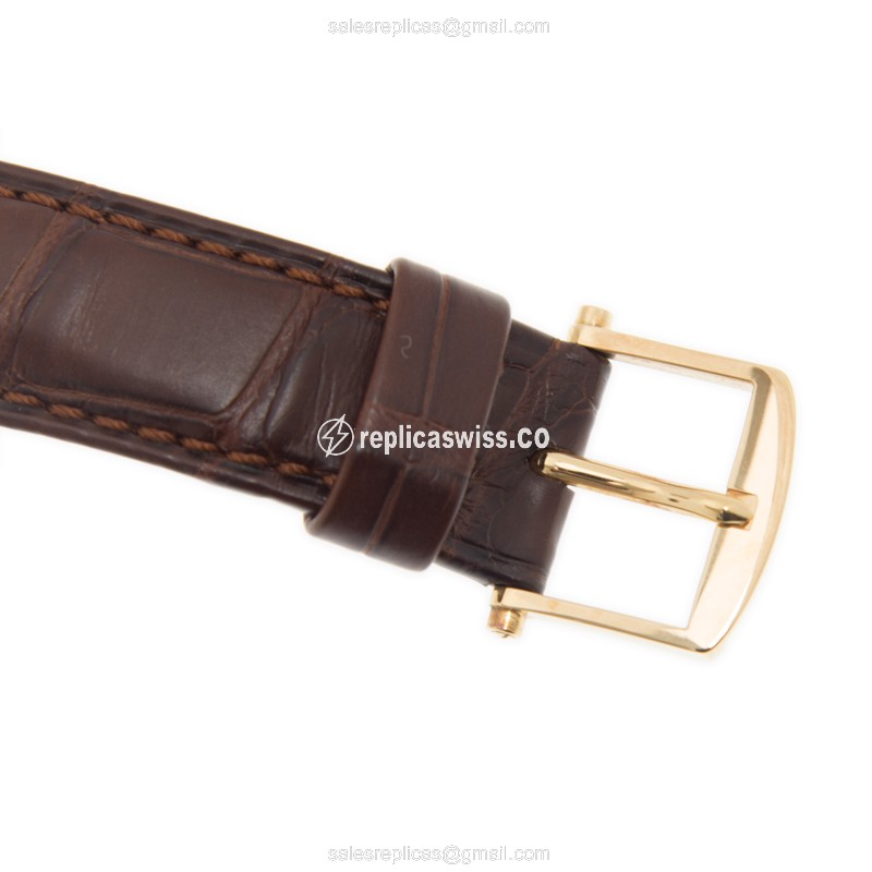 Breguet Classic 3330BA/1E/986 - Automatic - 18kt Gold - Silver Dial - Brown Alligator Strap - View 4