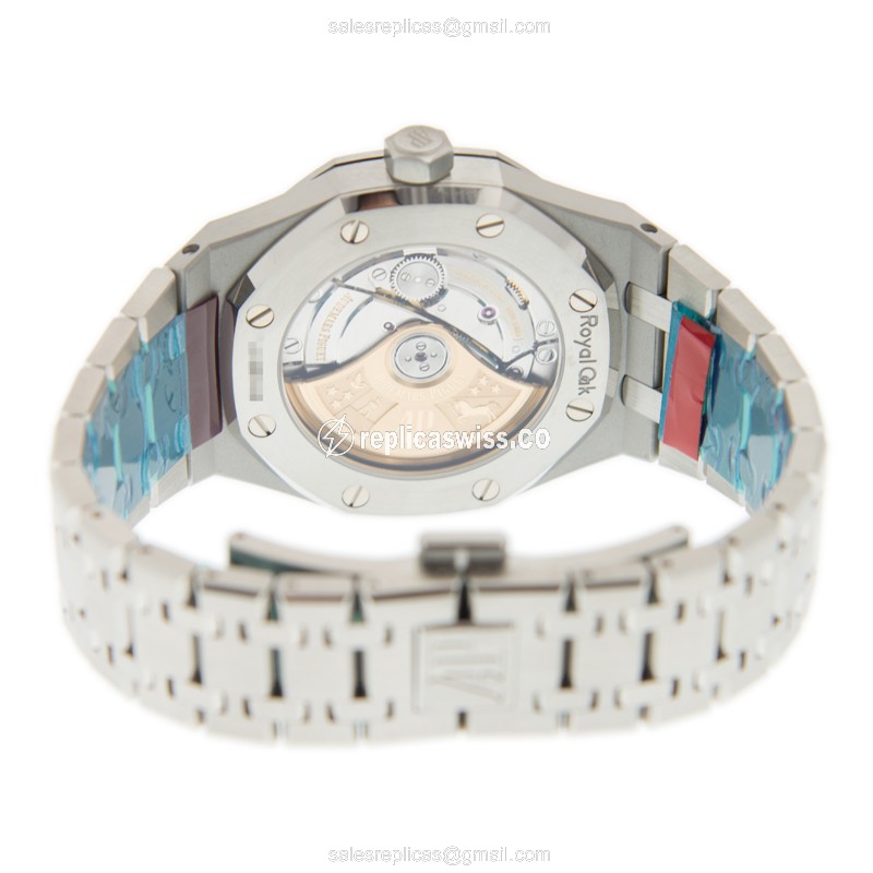 Audemars Piguet 15451ST.ZZ.1256ST.02 Automatic - Steel Case - Gray Dial - Diamond Accents - View 4