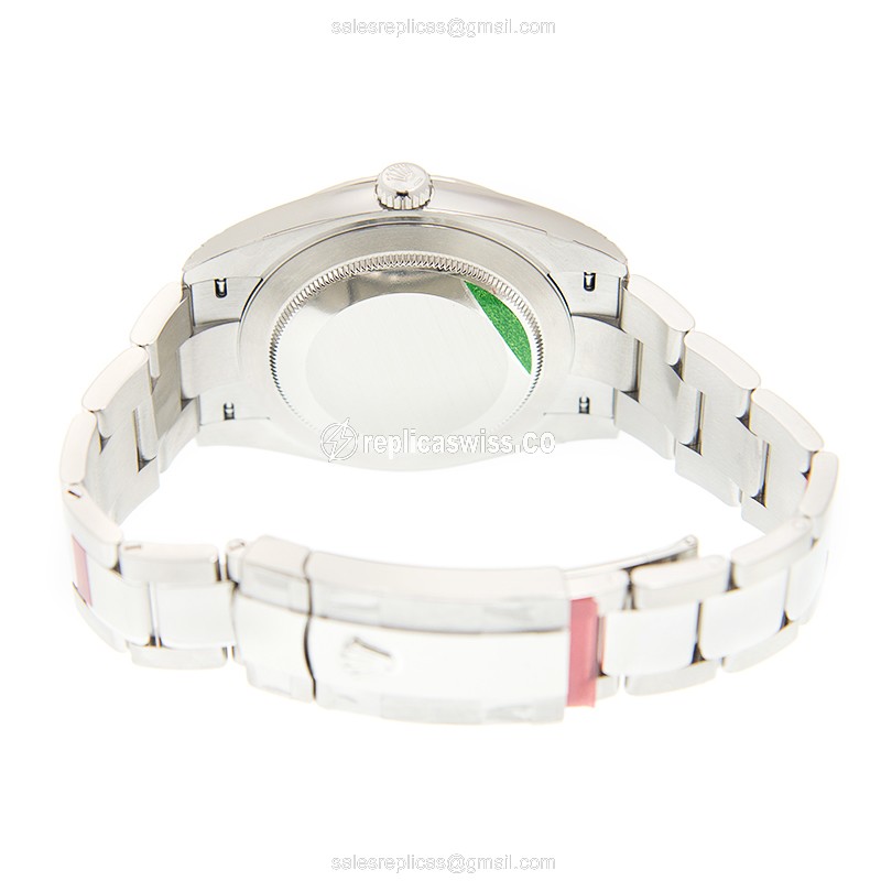Rolex Datejust Replica - Automatic - White Gold & Steel - White Dial - View 4