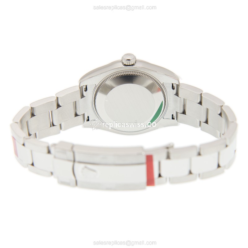 Rolex Datejust Replica - White Gold | Steel Case | Automatic Movement - View 4