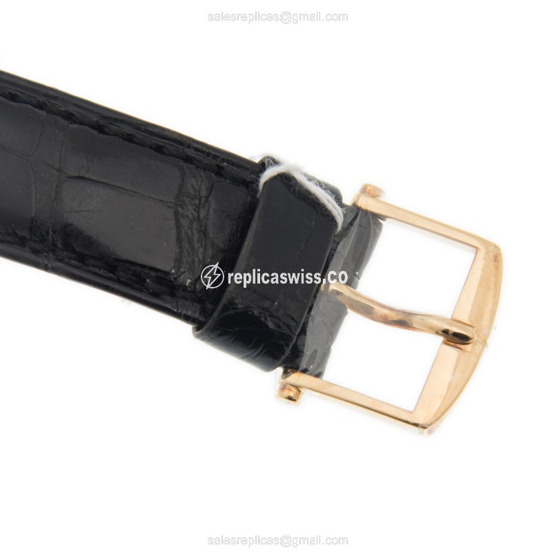 Breguet 3337BA/1E/286 CLASSIQUE - Automatic - 18kt Gold - White Dial - Brown Alligator Buckle - View 4