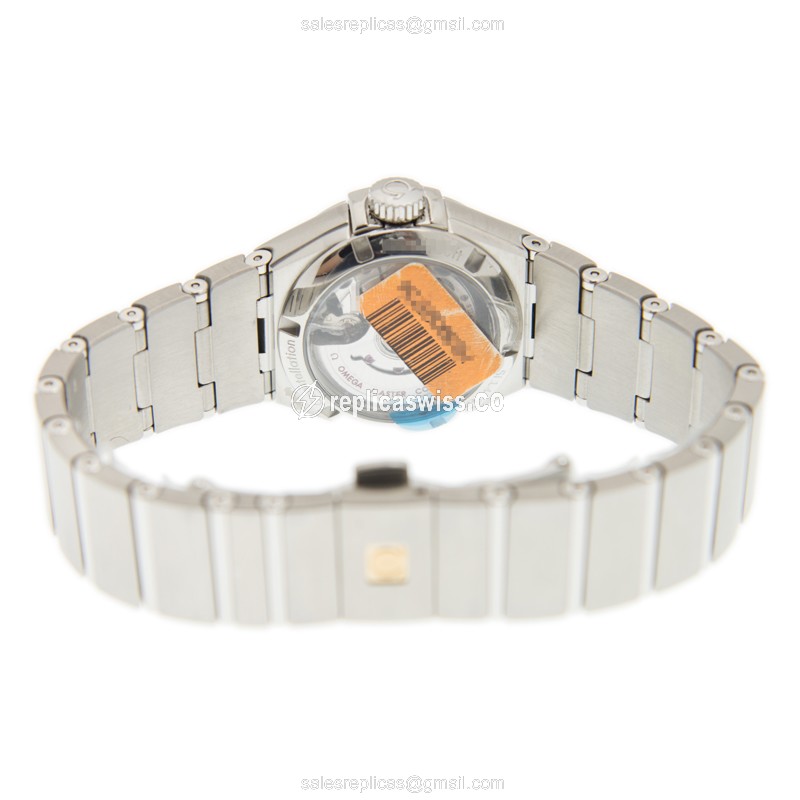 Omega Constellation Replica - Automatic - Steel - White Dial - View 4