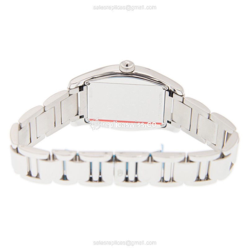 Girard Perregaux Richeville Replica - Automatic - Stainless Steel Case - Silver Dial - Steel Band - View 4