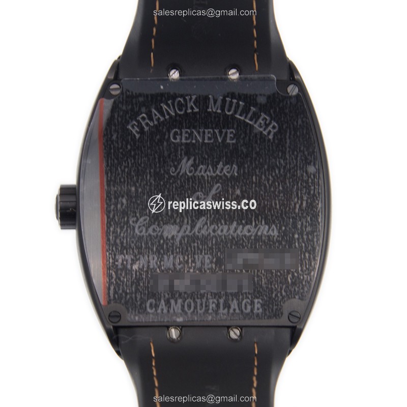Franck Muller Vanguard Replica - Automatic - Steel - Green - View 3