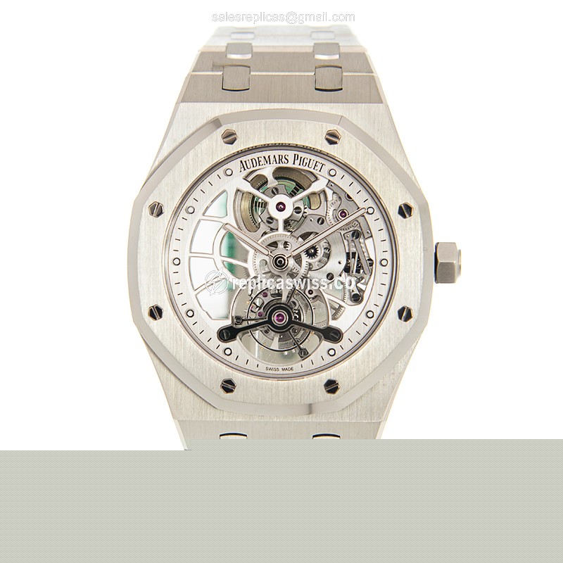 Audemars Piguet Royal Oak Manual - Steel Case - Silver Dial - Steel Band - View 2