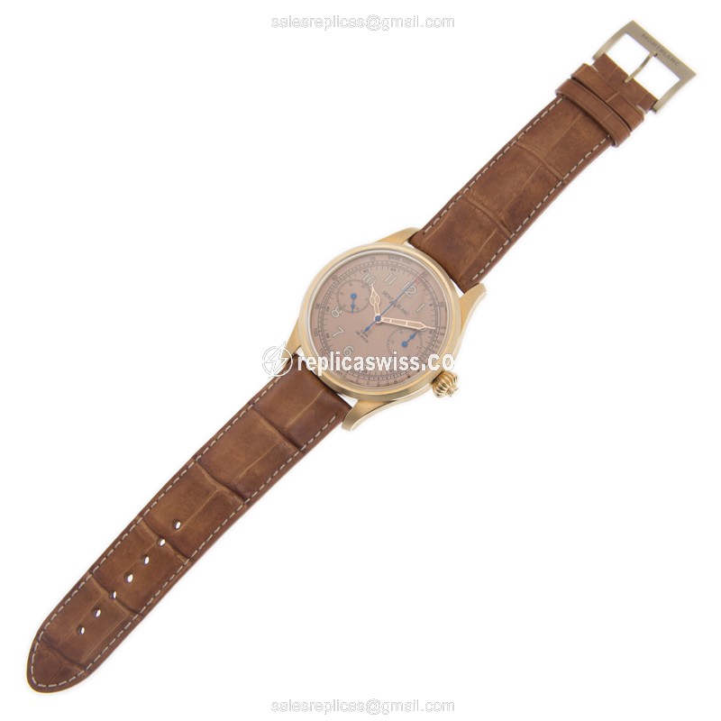 Mont Blanc 1858 Bronze - Manual Wind - Brown Dial - Brown Buckle - Sapphire Crystal - View 2