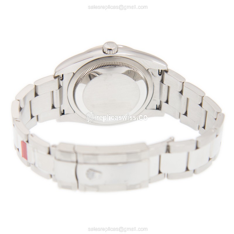 Rolex 116244PKFLO_O DATEJUST Automatic Stainless Steel & Diamonds - View 4