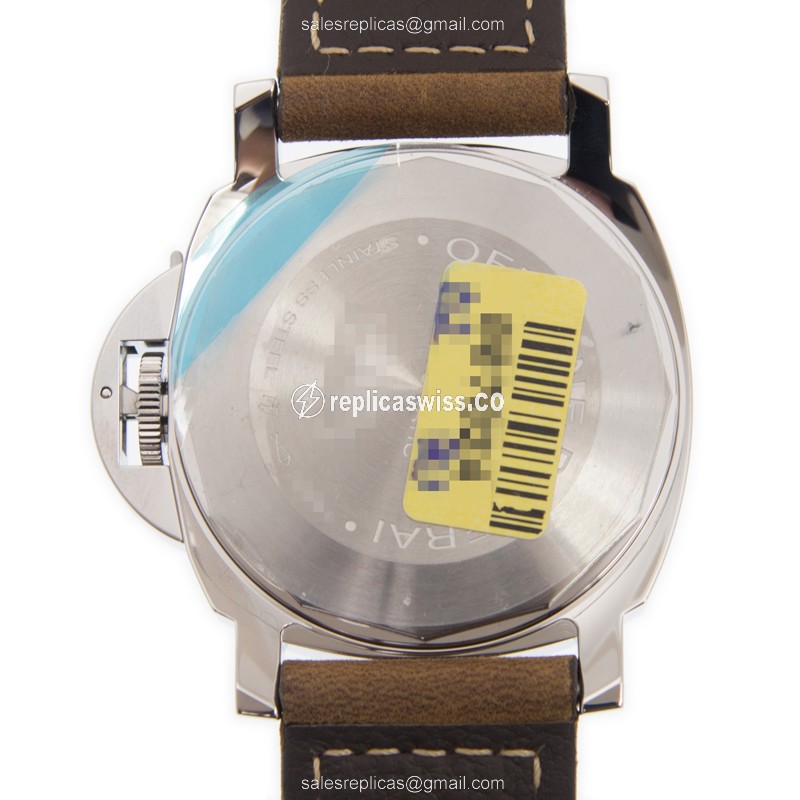 Panerai Luminor Replica - Automatic - Steel - Black Dial - 40mm - View 3