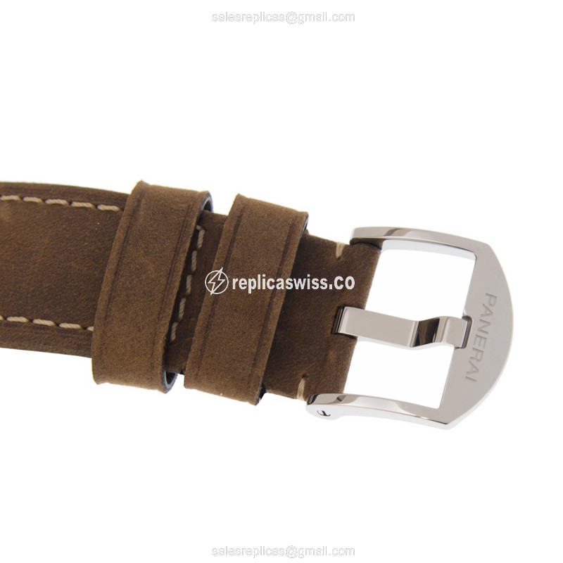 Panerai Luminor Replica - Automatic - Steel - Black Dial - 40mm - View 4