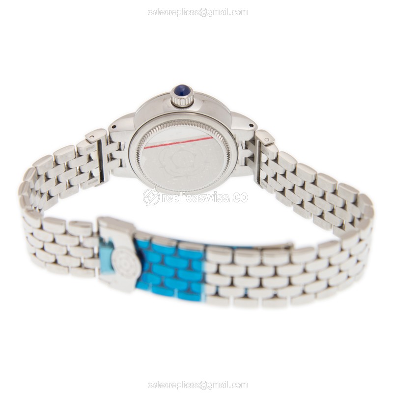 Tudor Clair de Roes Watch Replica, Auto, Steel, White Dial - View 4