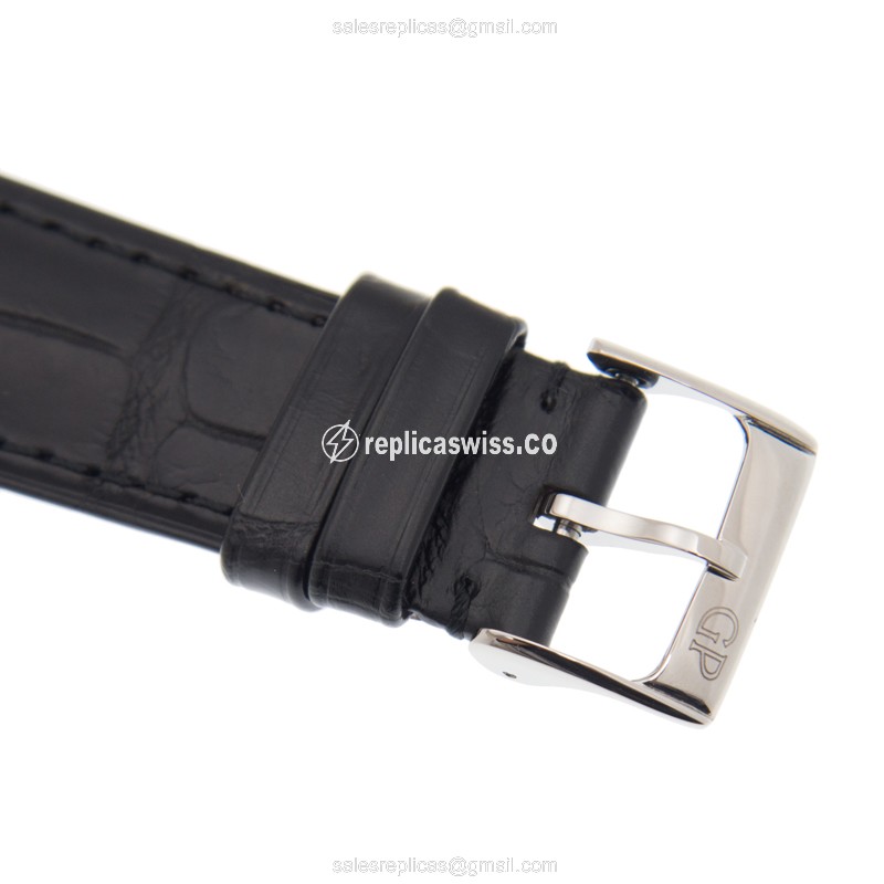 Girard Perregaux 1966 Replica - Automatic - Stainless Steel - White Dial - Black Alligator Buckle - View 4