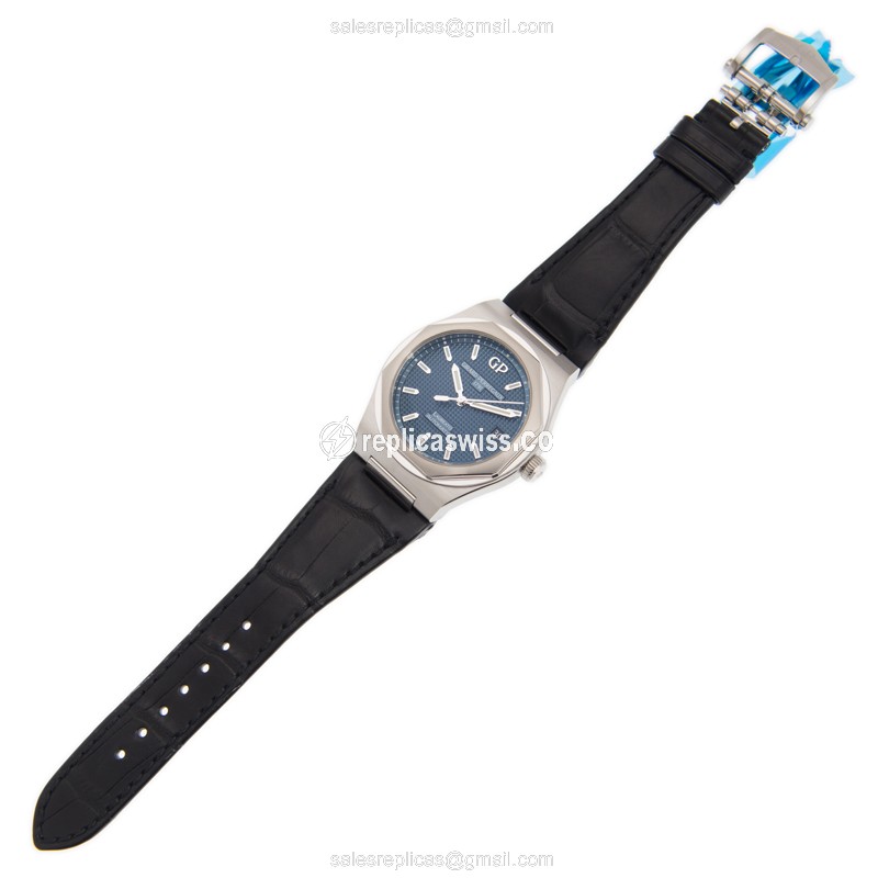 Girard Perregaux Laureato Replica - Automatic - Steel - Blue Dial - View 2