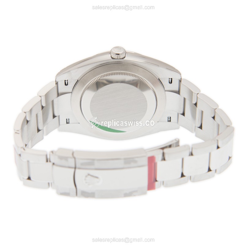 Rolex Datejust Replica | Automatic | 18kt White Gold & Steel | Gray Dial - View 4