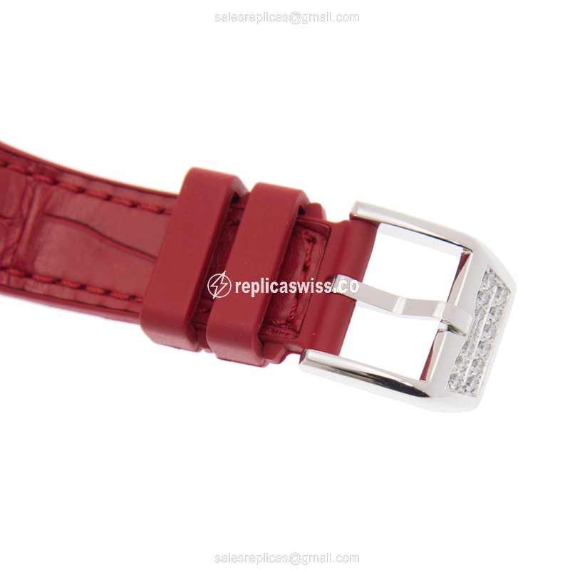 Franck Muller V35SCATFODCD COL DRM Automatic - 18kt White Gold - Diamond Dial - View 4