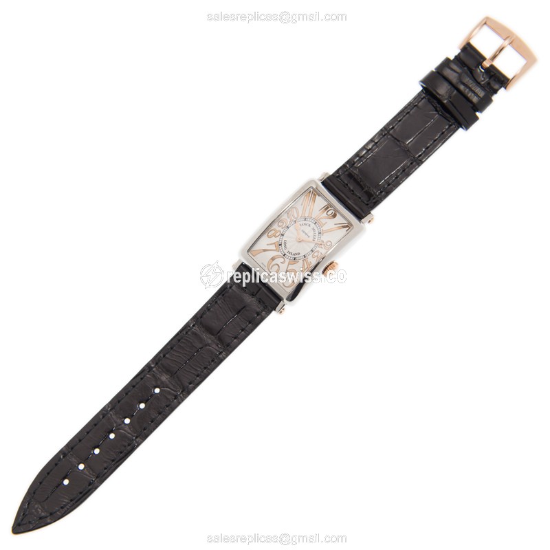 Franck Muller 902 QZ REL ST G (AC) LONG ISLAND Quartz Stainless Steel - View 2