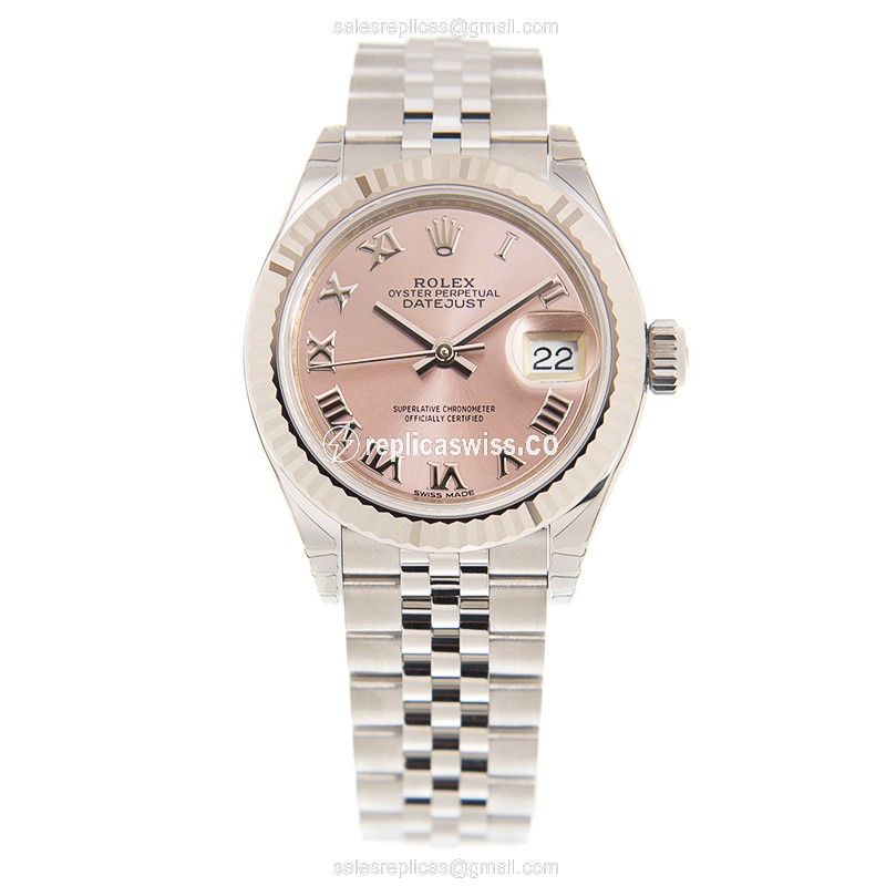 Rolex Datejust Replica - 279174-0017 - Automatic - Pink Gold - Steel Case - View 2