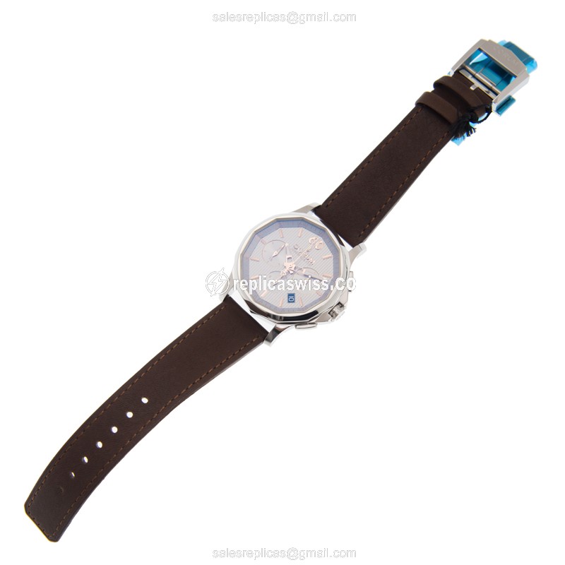 Corum Admiral's Cup Replica - Automatic - Stainless Steel - Silver Dial - Black Alligator Strap - View 2