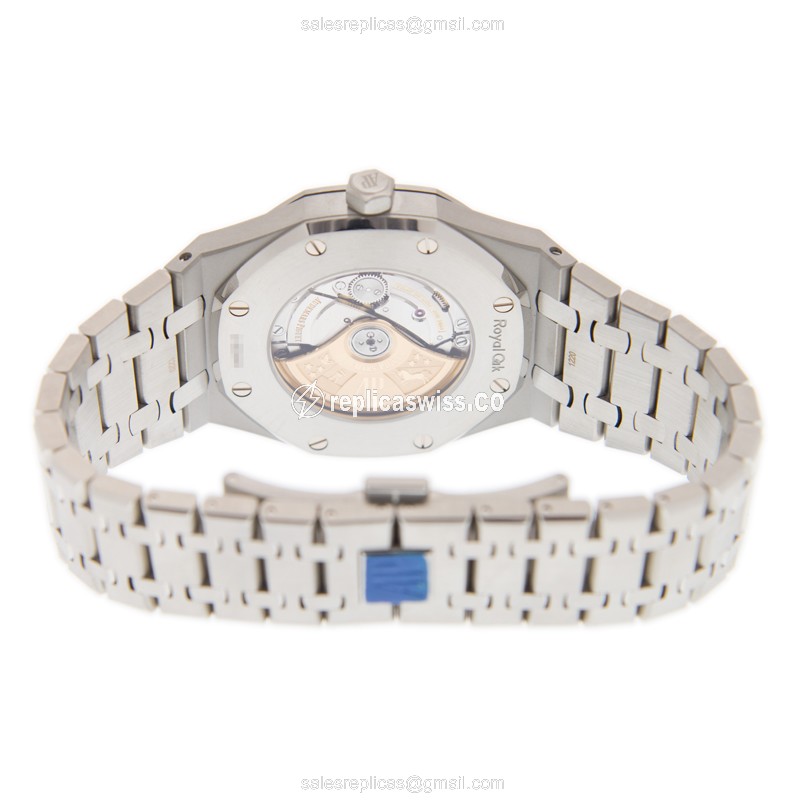 Royal Oak Replica - Audemars Piguet 15400ST.OO.1220ST.04 - Automatic - Gray Dial - Steel Strap - View 4