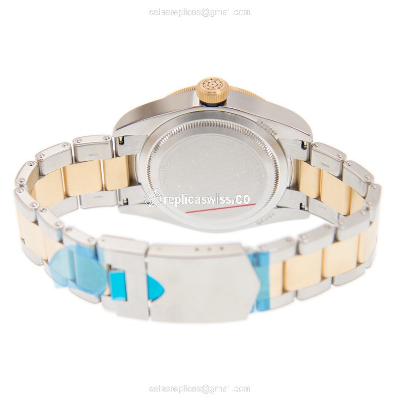 Tudor 79733N CHAMPANGE BLACK BAY Automatic 18kt Gold & Steel - View 4